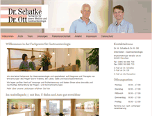 Tablet Screenshot of gastroenterologie-bogenhausen.de